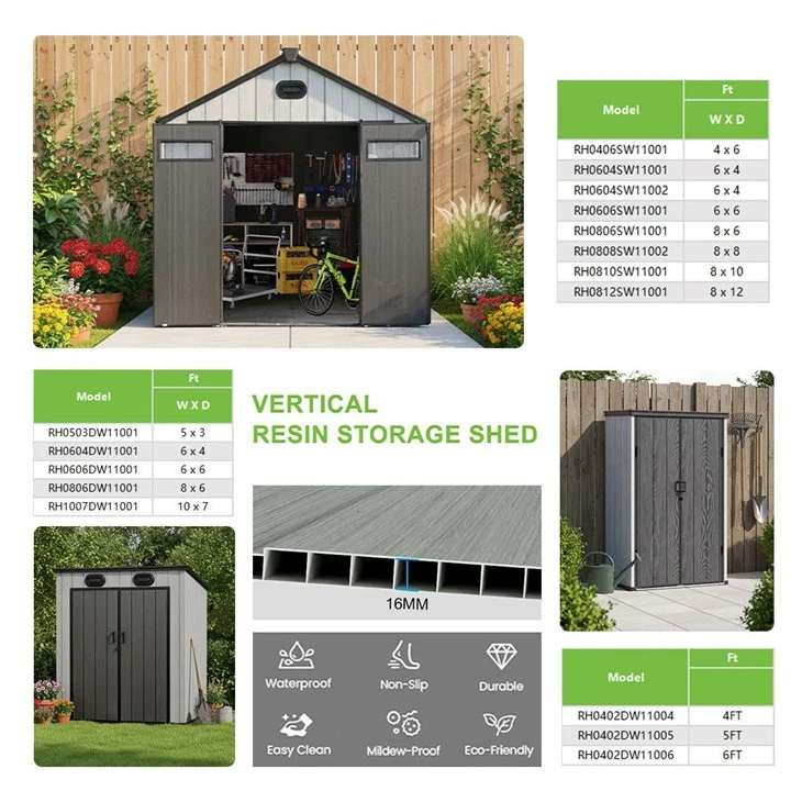 Plastic Garden Sheds For Sale suppliers
