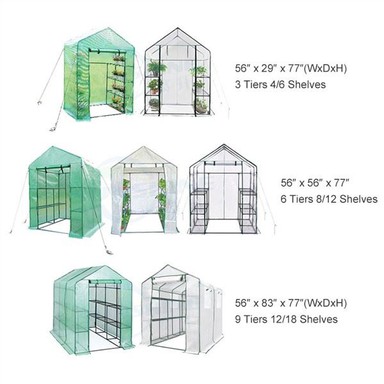 Walk-in prenosni mini rastlinjak